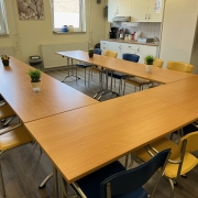 Inklapbare buffettafel